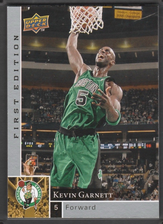 Kevin Garnett 2009-10 Upper Deck First Edition #6 Boston Celtics