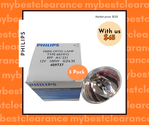 1383 Bulb PHILIPS 6834FO Endoscope/Microscope Bulb 12V 100W GZ6.35 - Foto 5