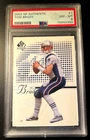 2002 SP AUTHENTIC TOM BRADY #1 NEW ENGLAND PATRIOTS PSA 8 NM-MT