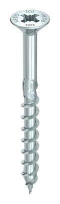 Heco TOPIX-plus Senkkopfschraube PZD 5 x 30 mm, Teilgewinde, blau... 500 Stück