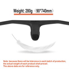 Full Carbon Fiber Integrated Cockpit for Sparks Frame -20° Degree MTB Handlebar