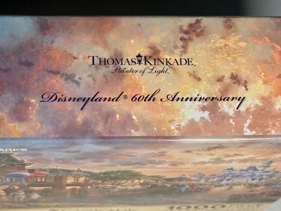 Thomas Kinkade Disneyland 60th Anniversary Puzzle 1000 Pieces & 2