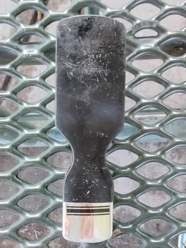 Vintage Avon Men's Club Hair Bristle Brush Square Black Handle 6.5” - Picture 4 of 4