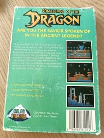 Challenge Of The Dragon - Nintendo - NES - Color Dreams - CIB