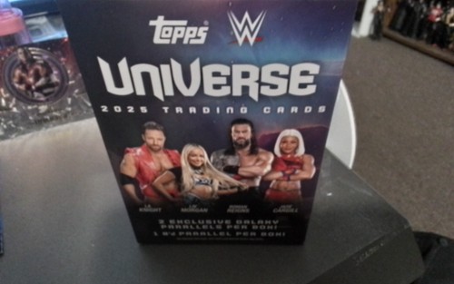 2025 Topps Universe WWE 3 Complete opened Blaster Boxes Steiner auto #Ed cards + - Bild 9 von 10