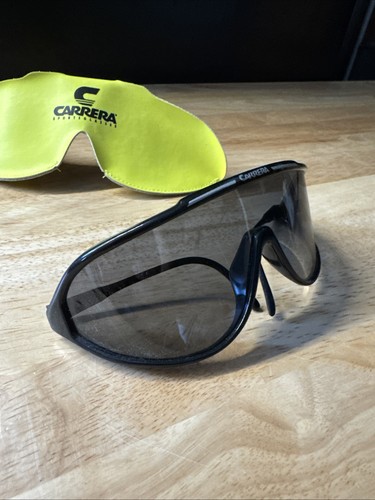 Carrera Vintage Sunglases Model 5430 with Original Pouch Made in Austria - Black - Picture 2 of 8