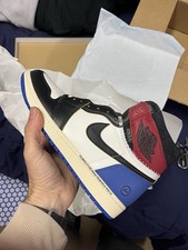 Air Jordan 1 High OG SP FRAGMENT  UNION LA VARSITY RED SPORT ROYAL Size 10.5