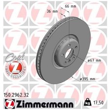 Zimmermann Scheibenbremse vorne links 34116860919 26254048