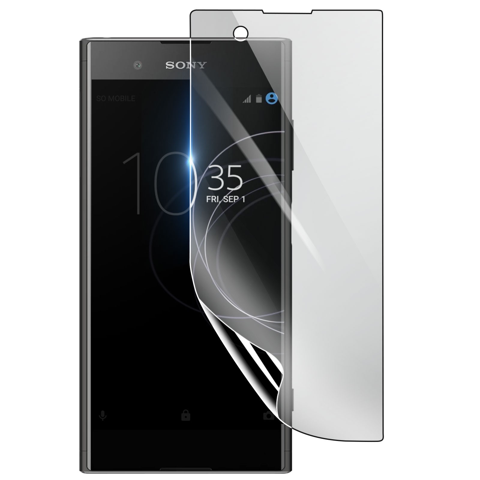 Film hydrogel Xperia XA1 Plus protection ecran anti-choc transparente