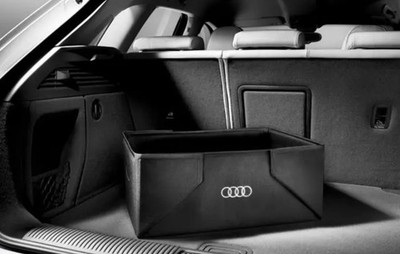 Genuine Audi Interior Cargo Trunk Organizer Box Collapsible OEM