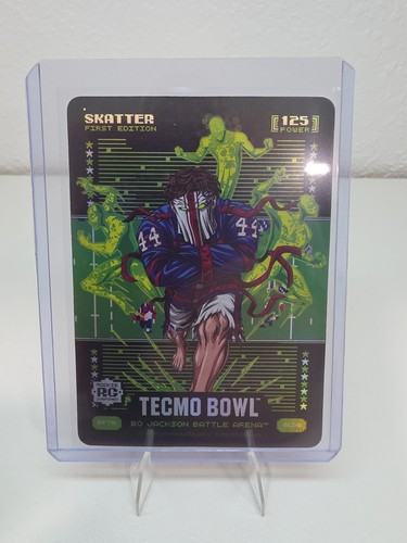 Bo Jackson Battle Arena Tecmo Bowl Skatter (Cam Skatterbo) Battlefoil Glow (RC)