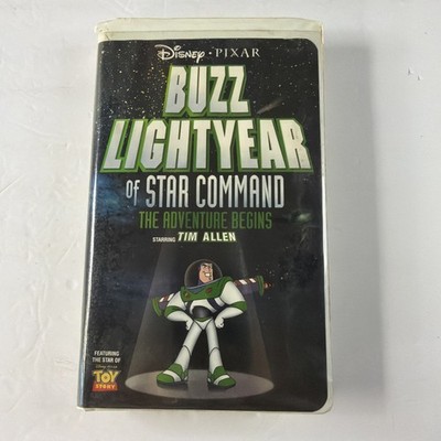 Buzz Lightyear of Star Command: The Adventure Begins (VHS) Disney Pixar