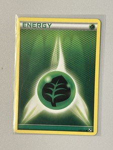 Pokemon Black & White 105/114 Grass Energy Common Card