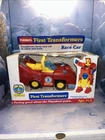 VINTAGE 1986 Playskool FIRST TRANSFORMERS RACER CAR W/Box