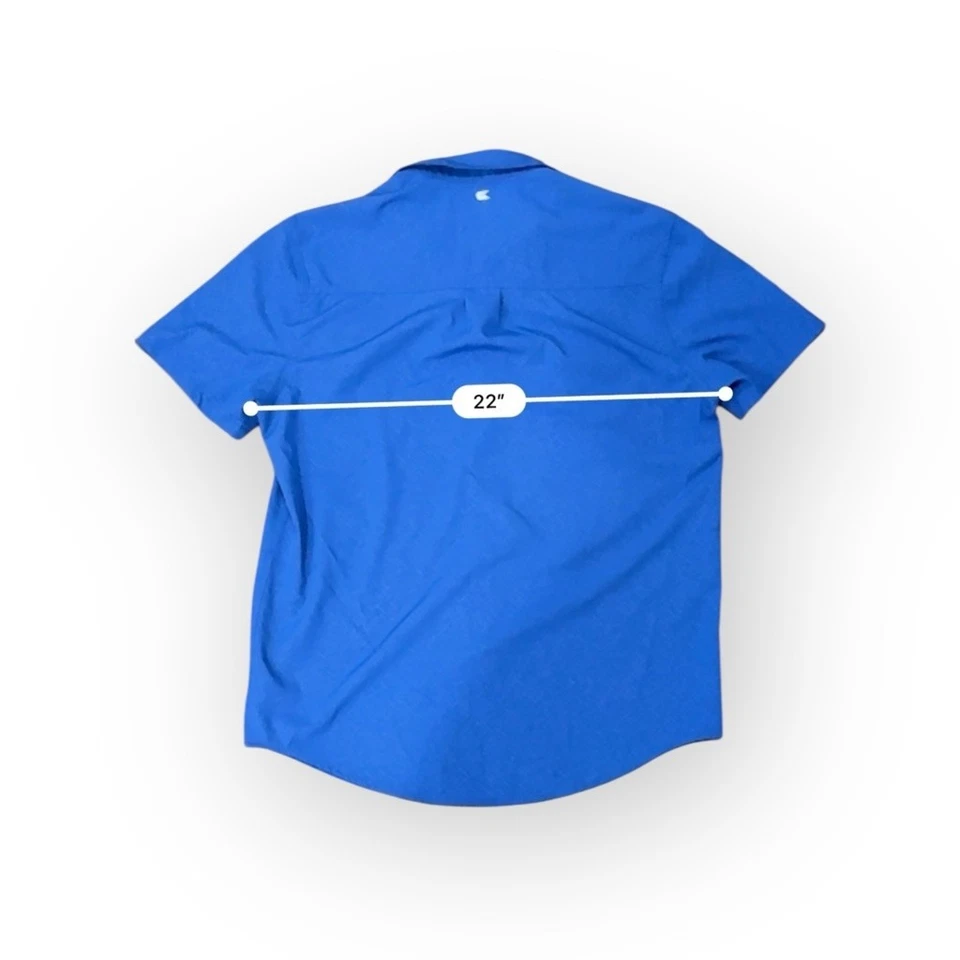 Camisa de manga corta con botones Colosseum University of Florida Gators para hombre talla M Foto 4 de 4