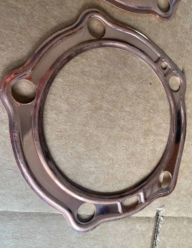 Junta de cabeza de cobre Harley 16770-48 nueva 1948-1965 F, FL, FS, FLH #294 Foto 4 de 4