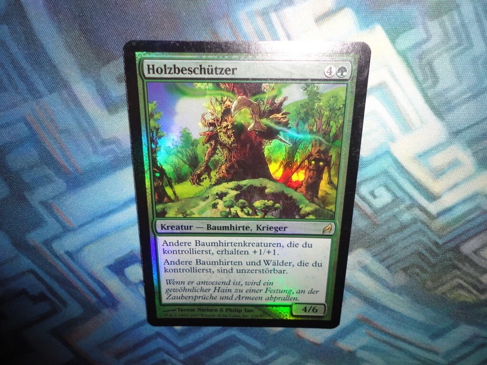 MTG Magic Foil German Timber Protector NM-/EX+ Lorwyn Holzbeschützer - Image 3 of 4