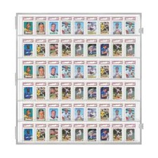 Graded Trading Card Display Case 54 Acrylic Sport Football PSA Slabs Rack Holder