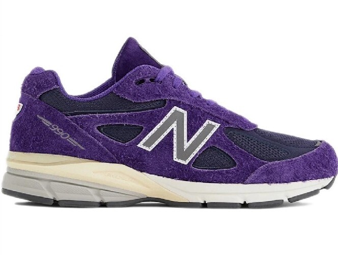 NEW BALANCE 990V4 MIUSA TEDDY SANTIS PLUM PURPLE SUEDE MENS 13