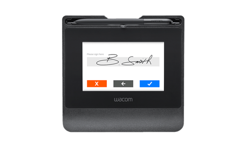 NEW Wacom STU-540 color LCD signature pad, cordless pen, Citrix Support - Afbeelding 5 van 5
