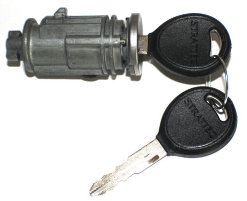 For Dodge Chrysler Mitsubishi Ignition Key Switch Lock Cylinder with 2 keys - Picture 3 of 3