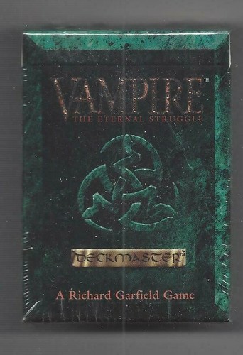 Factory Sealed Vampire Eternal Struggle Deckmaster Starter Deck Jyhad Cards Rule