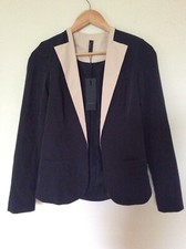 Vera Moda Black Jacket Size 6 Nwt Rrp £48