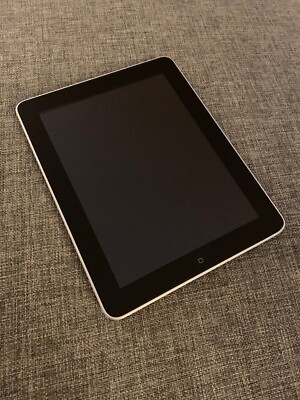 iPad 1st Gen A1219 64GB WiFi, Black Apple Tablet, | eBay iPad 1st Gen A1219 64GB WiFi, Black Apple Tablet, | eBay