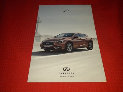 Infiniti Q30 Q 30 Prospekt Brochure Catalogue Catalog POLNISCH 32 Seiten RAR