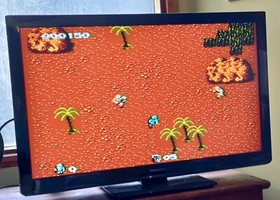 Commando (NES, 1986 ) - 5-screw variant - Cart & Sleeve - Cleaned & Tested