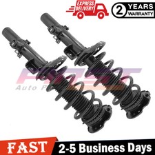 2x Front Shock Strut Assys w /Adaptive Control For Jaguar E-Pace X540 2017-2024