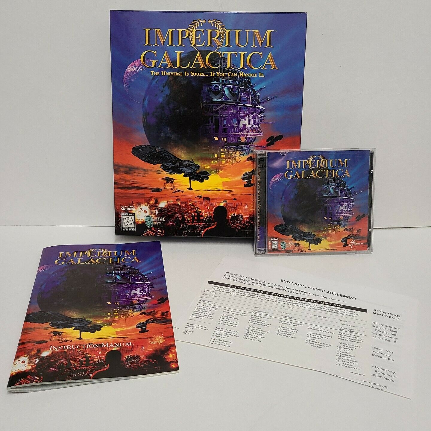 IMPERIUM GALACTICA PC CD-ROM VIDEO GAME Big Box Software | eBay