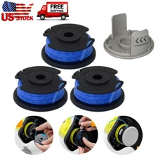 3-Pack For Hart Line Spools With 1* Cap 0.065" Auto Feed String Trimmer 20V 40V