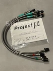 Project μ Mu Brake Line Hose Steel (Fit SUBARU 98-00 GC8 Impreza WRX STI Ver 5 6