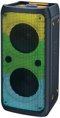 SuperSonic IQ-7028DJBT 2x 8  Portable Bluetooth Speaker True Wireless Technology