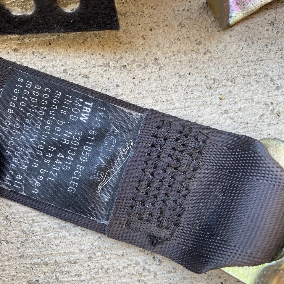 LOTE DE 2 PIEZAS 02-04 RETRACTORES CINTURÓN SEGURIDAD PASAJERO TIPO X JAGUAR IZQUIERDA Y DERECHA Foto 4 de 4