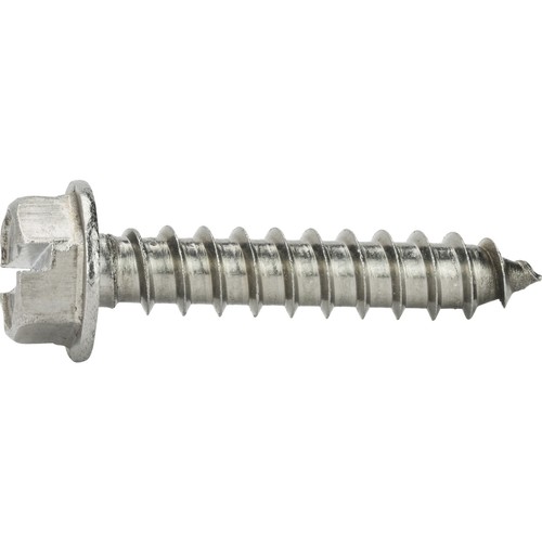 #8 x 1/2" Hex Head Sheet Metal Screws Self Tapping Stainless Steel Qty 100 - Picture 2 of 6