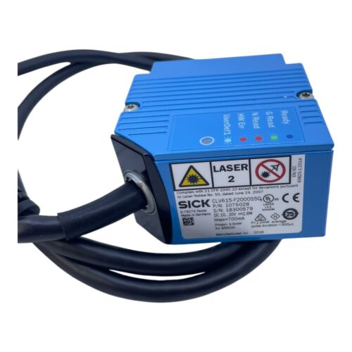 Sick CLV615-F2000S50 Barcode-Sensor 1075028 für den industriellen Einsatz Sensor - Picture 2 of 12