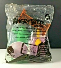 2016 McDonald's Angry Birds Happy Meal Toy 4 - Leonard Character Launcher NIP