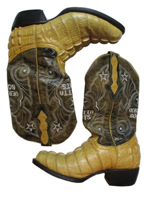 alligator boots ebay