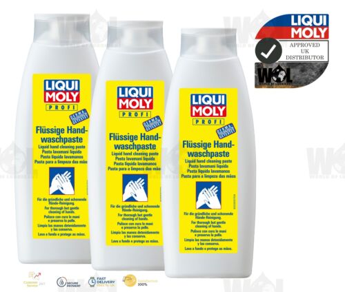 Limpiador de manos Liqui Moly pasta limpiadora líquida natural para la piel 500 ml 3355 3 unidades - Imagen 1 de 7