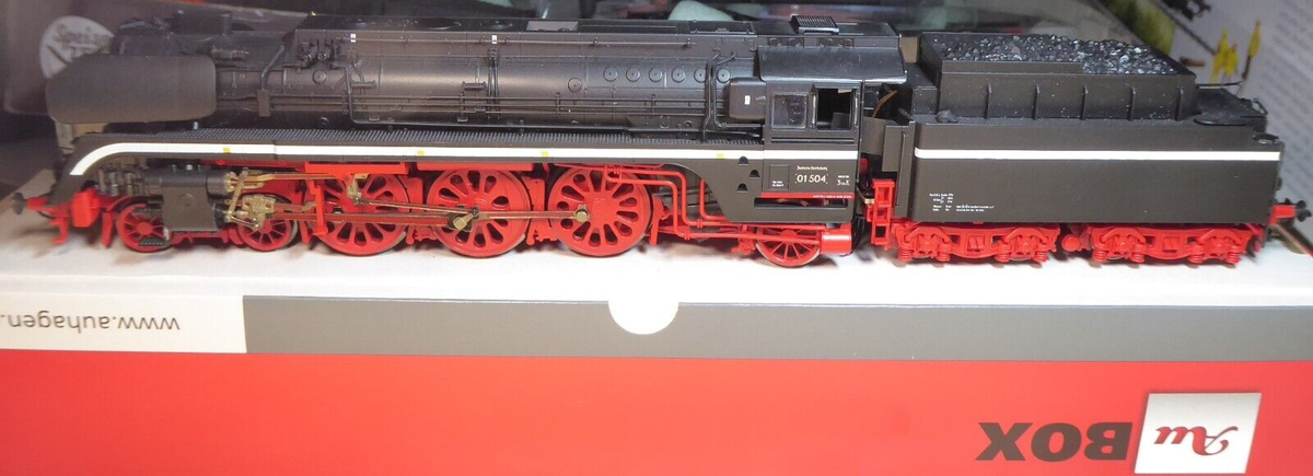 Roco 41270 H0 DCC Sound Locomotive BR 01 504 Reko DR Era 3 With
