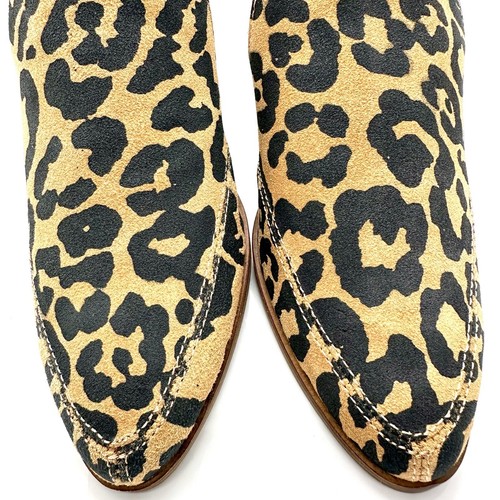 Lucky Brand Leder Wildleder Leopard Western Halbschuhe Damen 10 M - Bild 5 von 8