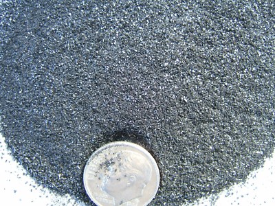 1 oz. anthracite fine crushed inlay powder / stone / material