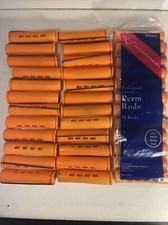 Salon Care Professional Curved Perm Rods 12 ct new , 24 ct used 36 292531