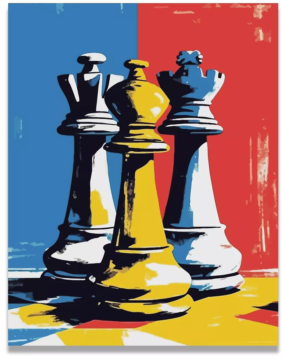 A Game of Chess  Reproductions of famous paintings for your wall