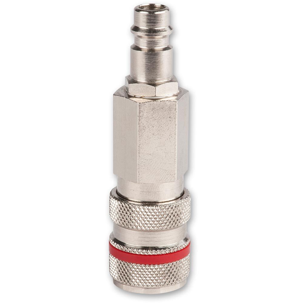Axminster Quick Release Airline Fitting Euro Male to PCL Female Adaptor