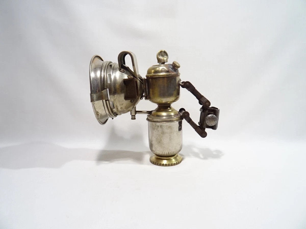 Ancienne Lampe De Vélo D'ancêtre – Occasion – Patine Vintage