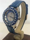 Auriol Vintage Ladies Quartz Sport Watch With Blue Leather Strap