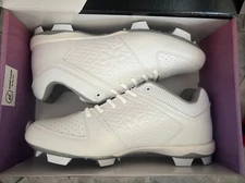 RIP-IT Diamond Softball Cleat Cleats $85 Molded - White - Women’s Size 9.5